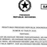 Soal Perpres Pembentukan Tujuh Kejari Baru, Kejagung Segera Tunjuk Pejabat Struktural