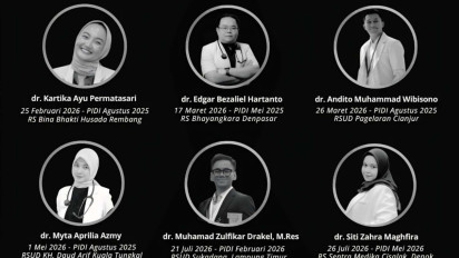 6 Daftar Dokter Internship Ditugaskan di Berbagai Daerah Meninggal Dunia di Tahun 2026