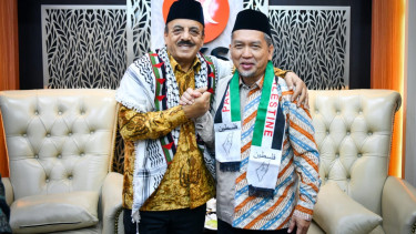 Dubes Palestina Kunjungi Kantor PKS Pertama Kali, Almuzzammil: Perjuangan Palestina Amanat Konstitusi