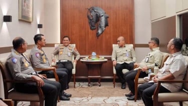 Audiensi dengan KSP, Korlantas Polri Lakukan Serangkaian Penguatan Layanan Digital