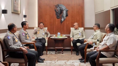 Audiensi dengan KSP, Korlantas Polri Lakukan Serangkaian Penguatan Layanan Digital