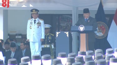 Prabowo Resmi Lantik 1.204 Pamong Praja Muda, Sumpah Siap Berkorban untuk Negara