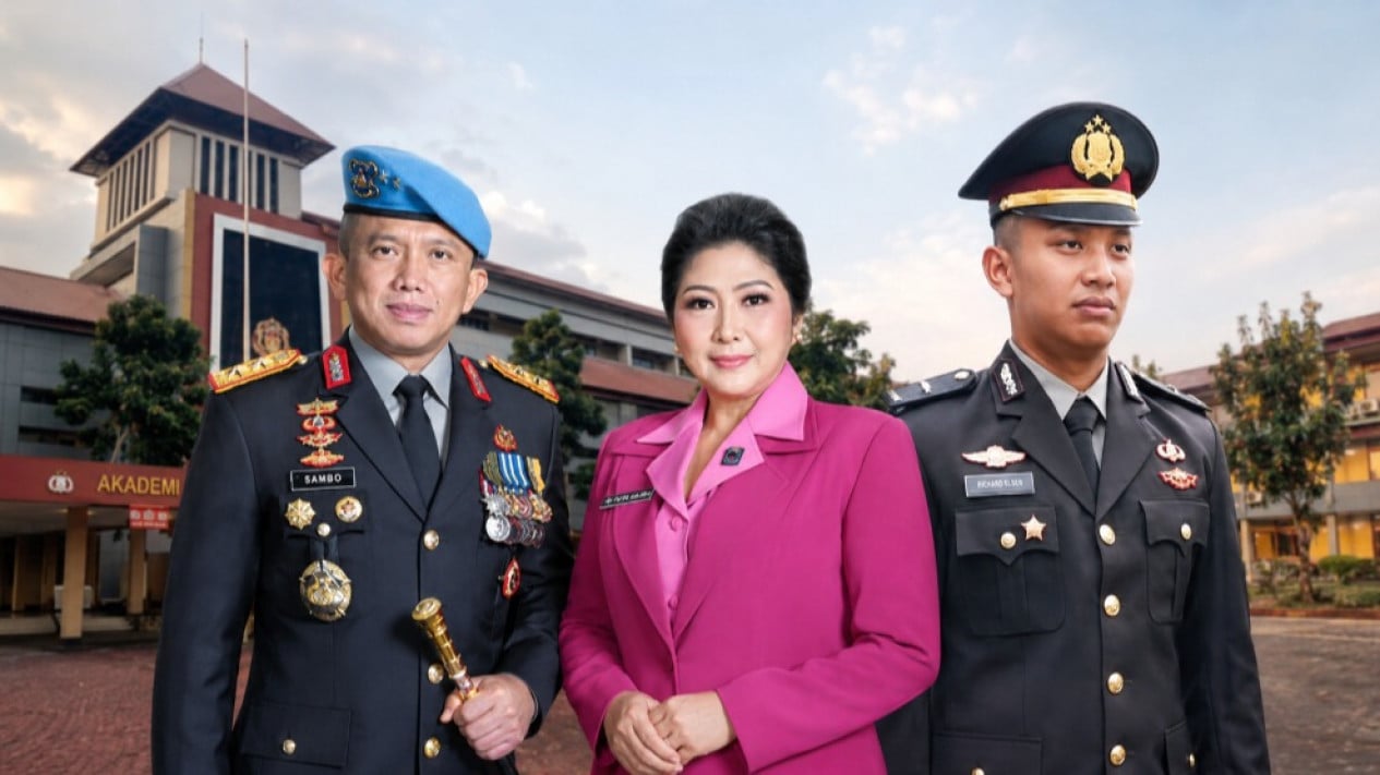 Kembali Muncul, Putri Candrawathi Kenang Jatuh Bangun Perjalanan Tribrata 'Putra Ferdy Sambo' Sabet Pangkat Perwira Polri
            - galeri foto