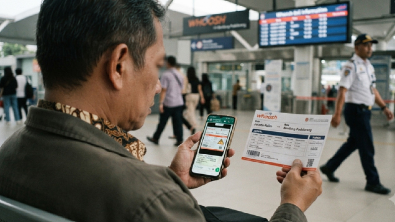WASPADA! Jangan Terkecoh Logo dan Jadwal Asli: Modus Penipuan Tiket Whoosh Ini Bisa Kuras Rekening Korban
            - galeri foto