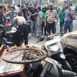 Diduga Microsleep, Truk Pengangkut LPG Tabrak Pesepeda hingga Seret Belasan Kendaraan di Bandung, 1 Tewas dan 3 Luka