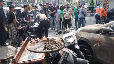 Diduga Microsleep, Truk Pengangkut LPG Tabrak Pesepeda hingga Seret Belasan Kendaraan di Bandung, 1 Tewas dan 3 Luka
