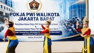 Bukan Sekadar Seremonial, Pelantikan PWI Pokja Jakarta Barat Jadi Panggung Bakat Penari Cilik Berusia 10 Tahun