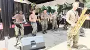 Momen Pelajar SMAN 1 Plus Matauli Berbaur dengan Puluhan Militer dari 5 Negara