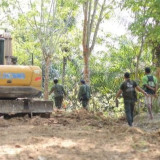 Kemenhut Tindak Pembukaan Jalan Ilegal di TNBBS, Alat Berat Disita