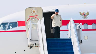 Prabowo Terbang ke Jateng, Siap Resmikan Stasiun Tawang hingga Akad Massal 62 Ribu Rumah Subsidi