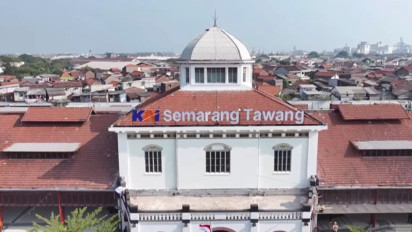 Atas Arahan Prabowo, KAI Renovasi Stasiun Semarang Tawang Kembali ke Era Kolonial 112 Tahun yang Lalu