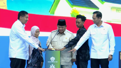 Prabowo Resmikan Akad Massal 62.000 KPR Subsidi, Target Semua Rakyat Punya Rumah