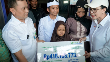 BPJS Ketenagakerjaan Pastikan Hak Almarhum Sumarna Terpenuhi, Keluarga Terima Jaminan Sosial Rp418 Juta
