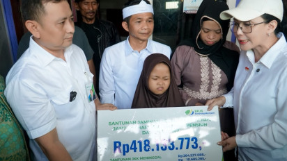 BPJS Ketenagakerjaan Pastikan Hak Almarhum Sumarna Terpenuhi, Keluarga Terima Jaminan Sosial Rp418 Juta