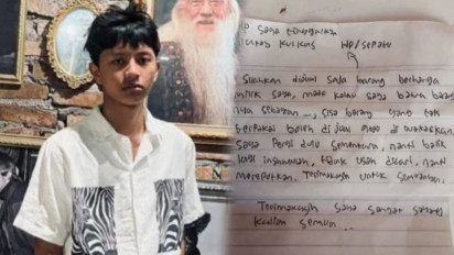 Ghilmi Fardan Basyir Pelajar SMAN 1 Margahayu Bandung Dilaporkan Hilang, Sempat Tinggalkan Surat