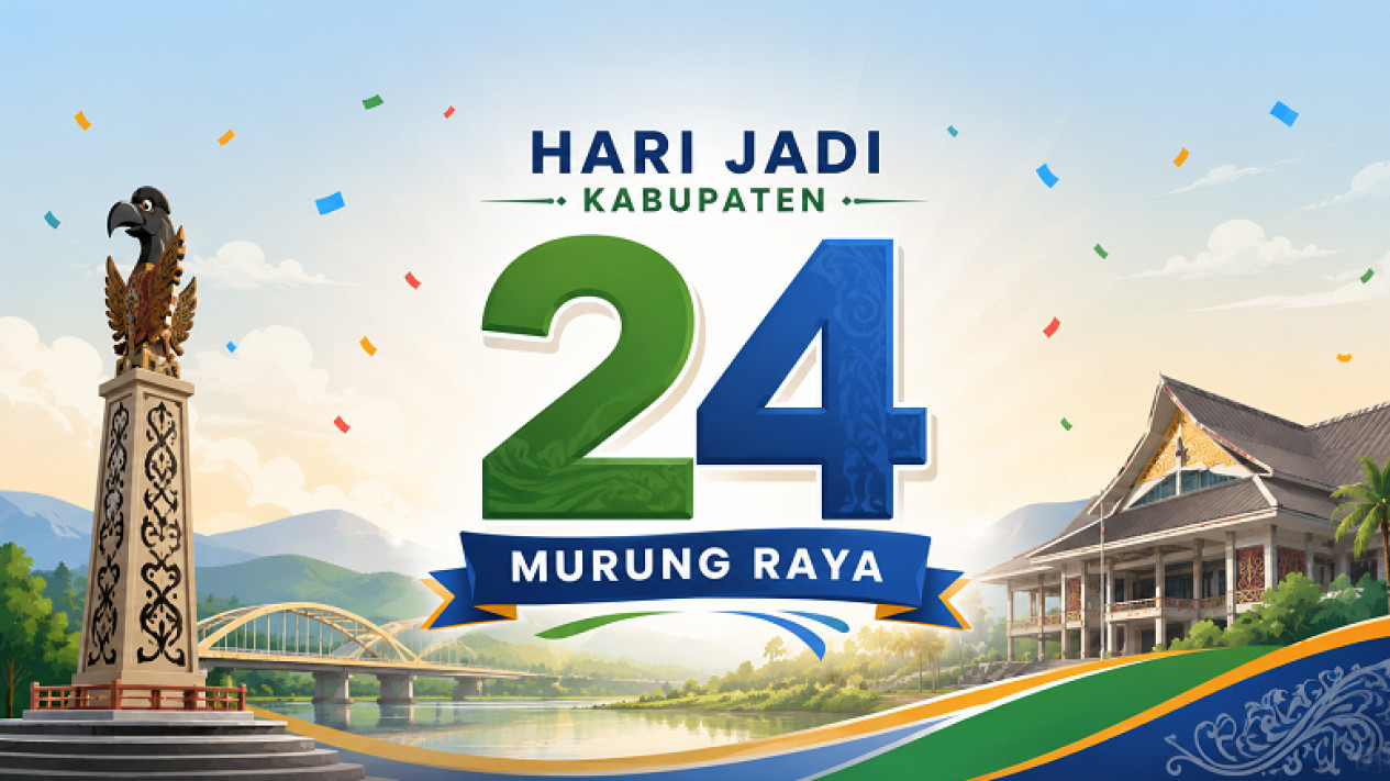 10 Ucapan Selamat Hari Jadi Kabupaten Murung Raya ke-24 Tahun 2026, Cocok Dijadikan Referensi Caption Media Sosial
            - galeri foto
