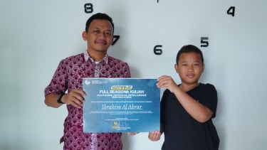 Ibrahim Al Abrar, Siswa SD Penemu Bug NASA Terima Beasiswa Pendidikan Tinggi