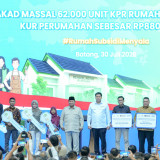 Presiden Prabowo Pimpin Akad Massal 62 Ribu Debitur KPR FLPP: BRI Tegaskan Komitmen sebagai Penggerak Ekonomi Kerakyatan