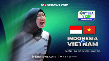 Link Live Streaming SEA V Cup 2026, Sabtu 1 Agustus: Indonesia Vs Vietnam, Mediol Yoku Cs Buru Kemenangan Pertama