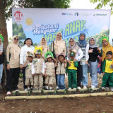 Momen HAN 2026, Murid TK di Tegal Ikuti Kegiatan Pembelajaran Menanam Pohon