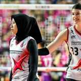 Dari Kawan jadi Lawan, Megawati Hangestri Tak Sabar Berhadapan dengan Vanja Bukilic di Liga Voli Korea Musim Ini