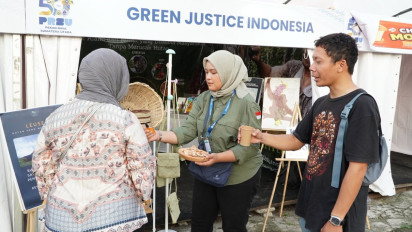 Green Justice Indonesia Buka Akses Pasar Produk Hutan di PRSU, Dari Kemenyan hingga Kopi Arabika
