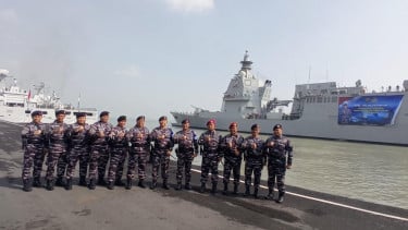 Pangkoarmada RI Lepas Pasukan Matra Laut untuk Latihan TNI Terintegrasi 2026 di Dabo Singkep
