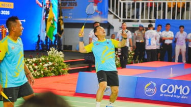 Meriahkan Penutupan Ajang Kapolri Cup 2026, Duet Kapolri-Widi Chandra Kasih Tanding Lawan Pasangan Bahlil-Muhammad