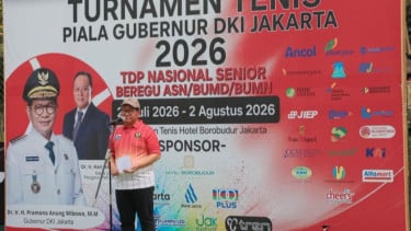 Pramono Anung: Pemprov DKI Perkuat Sport Tourism Jakarta Lewat Turnamen Tenis Piala Gubernur 2026