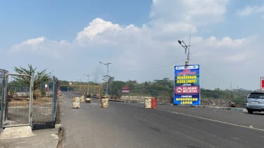 Bendungan Lahor di Blitar Tetap Bisa Dilalui Mobil Hingga Malam Hari