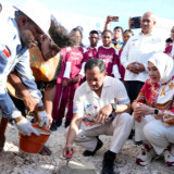 Dukung Program Prioritas Presiden, Mendagri Tito Lakukan Groundbreaking Sekolah Rakyat Kabupaten Biak Numfor