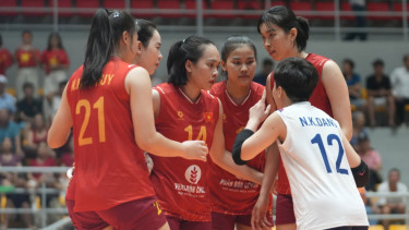 Klasemen SEA V Cup 2026: Vietnam Geser Thailand dari Puncak, Timnas Voli Putri Indonesia Masih Jadi Juru Kunci