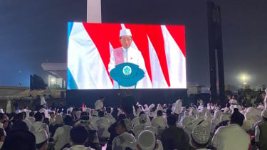 Prabowo Batal Hadiri Acara Zikir dan Doa Bersama di Monas