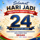 10 Ucapan Selamat Hari Jadi Kabupaten Barito Timur ke-24 Tahun 2026, Cocok Dijadikan Caption di Media Sosial