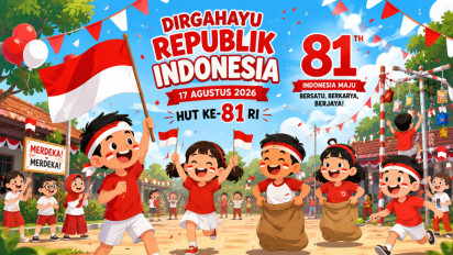 5 Ide Lomba 17 Agustus 2026 untuk Anak TK, Seru untuk Peringati HUT ke-81 RI