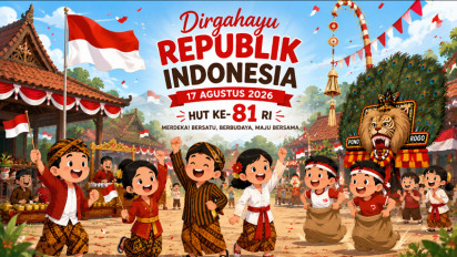 10 Ucapan Selamat Hari Kemerdekaan atau HUT ke-81 RI dalam Bahasa Jawa