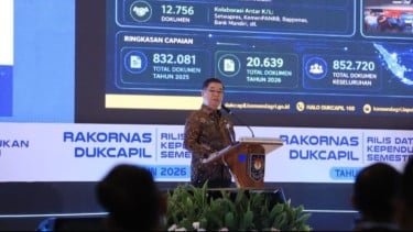 Pemanfaatan Data Kependudukan Tembus 18,94 Miliar Akses