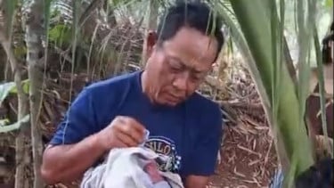 Tangis Bayi Pecah Keheningan, Warga Gunungkidul Temukan Bayi Laki-laki Dalam Tas Cokelat di Semak-semak
