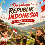 10 Ucapan Selamat Hari Kemerdekaan atau HUT ke-81 RI dalam Bahasa Sunda