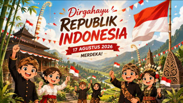 10 Ucapan Selamat Hari Kemerdekaan atau HUT ke-81 RI dalam Bahasa Sunda