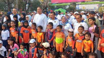 Dalam Rangka Peringatan Hari Anak Nasional 2026, Pemkot dan DP3A Kota Bekasi Giatkan Olahraga