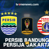 Sedang Berlangsung! Ini Link Live Streaming Semifinal Piala Presiden Persib Bandung Vs Persija, Ada Peralta
