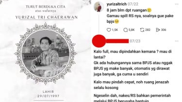 Curhat di Threads Tak Kunjung Dapat Kamar di Rumah Sakit Berujung Dinyinyirin Netizen: Gak Bisa Minta Maaf, Beliau Sudah Berpulang