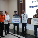 Jasaraharja Putera Salurkan Santunan ke Korban Kebakaran KMP Mutiara Sentosa 2
