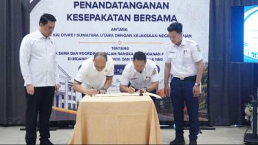 Stasiun Kisaran Catat 338 Ribu Penumpang, KAI dan Kejari Asahan Perkuat Kepastian Hukum