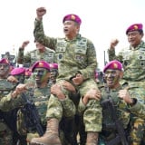 Kasad Dikukuhkan sebagai Warga Kehormatan Korps Marinir TNI AL
