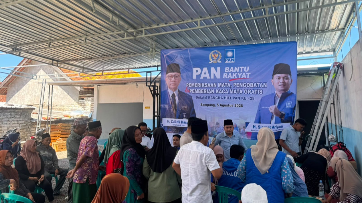Sambut HUT ke-28, PAN Bakal Gelar Bakti Sosial Pengobatan Gratis, Pemeriksaan Mata Hingga Pembagian Kacamata
            - galeri foto