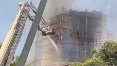 Kronologi Kebakaran Gedung Lima Lantai di Cikini, Sempat Coba Dipadamkan Pakai APAR