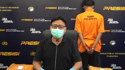 Polda Metro Gagalkan Peredaran Ganja 4 Kilogram dalam Bungkus Cokelat di Jakbar, Satu Pelaku Ditangkap