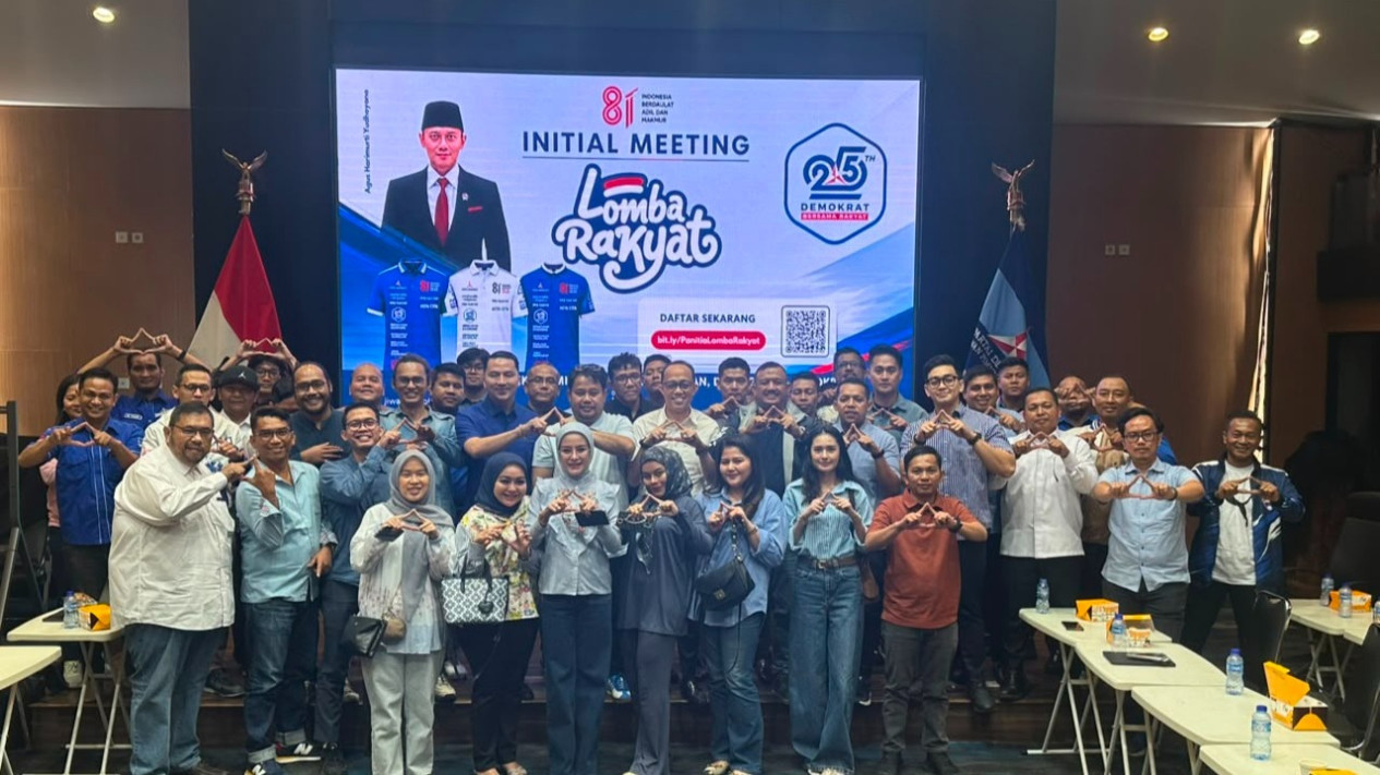 Kembali Digelar Tahun Ini dengan Topik “Pidato AHY Muda 2026”, Ini Detail Lengkap Soal Lomba Rakyat
            - galeri foto